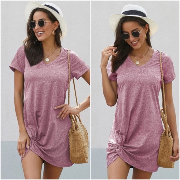 Dresses & Skirts - SCHEANA Twist Detail Mini DRess